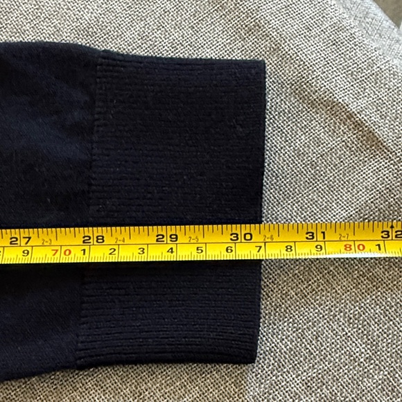 Theory Men's Dark Navy Crewneck Sweater - Picture 13 of 13